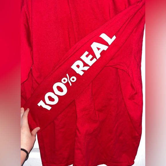 Cheese It Long Sleeve Cotton Tee - Picture 3 of 4